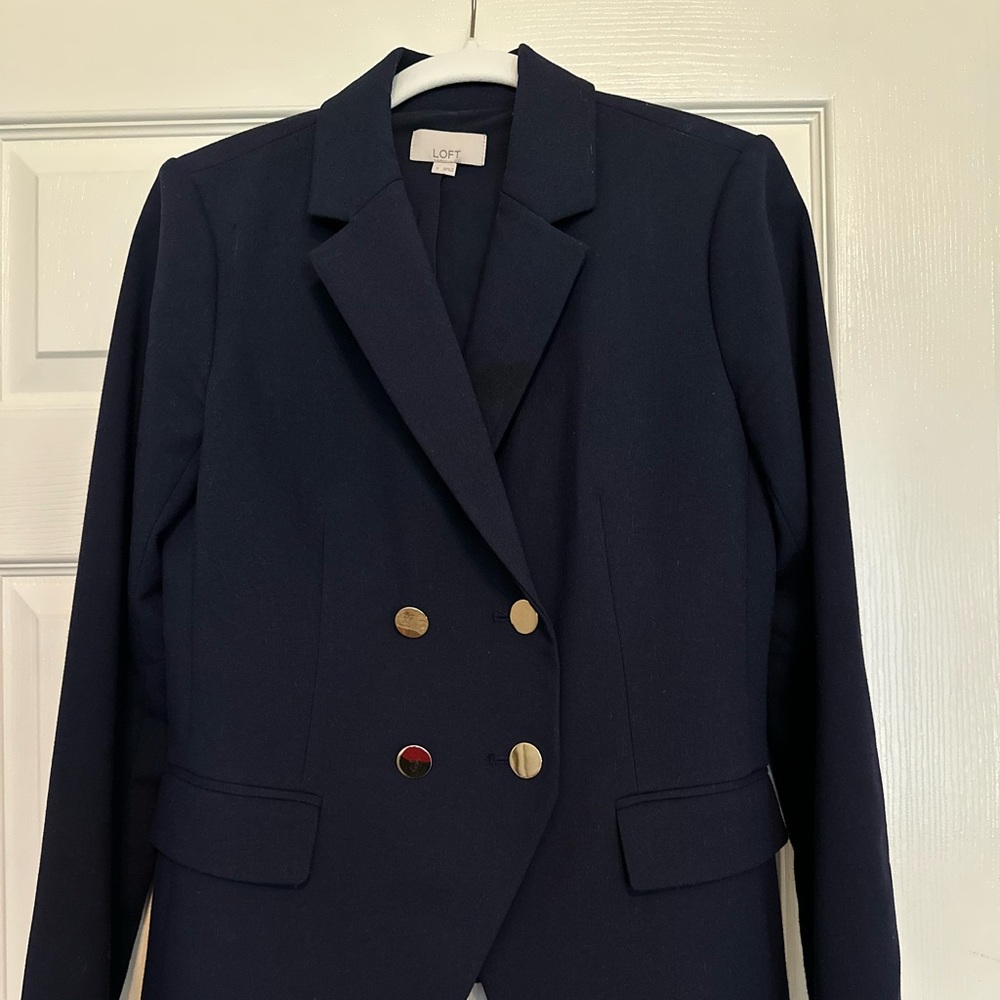 Navy blazer